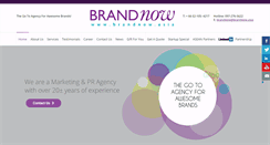 Desktop Screenshot of brandnow.asia